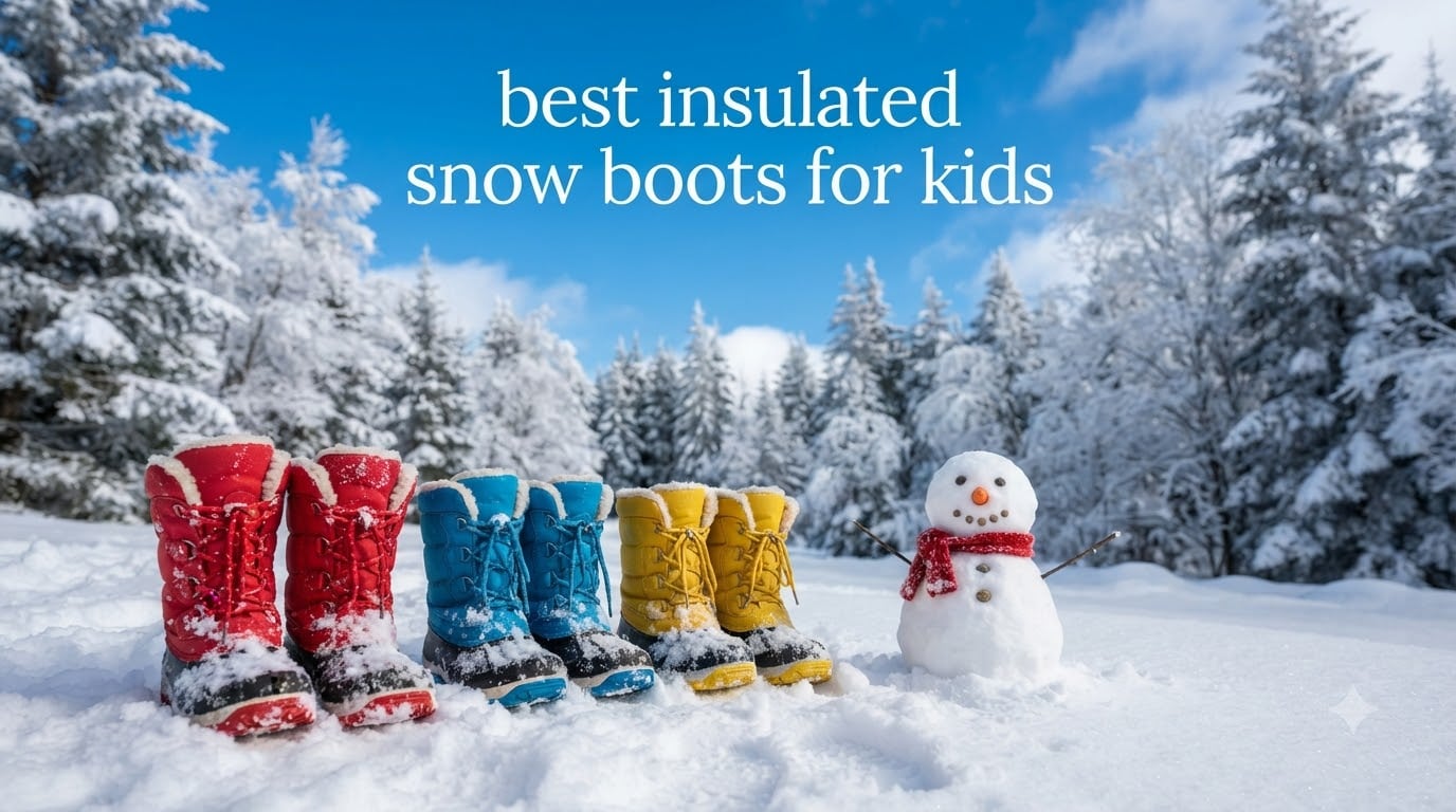 best insulated snow boots for kids