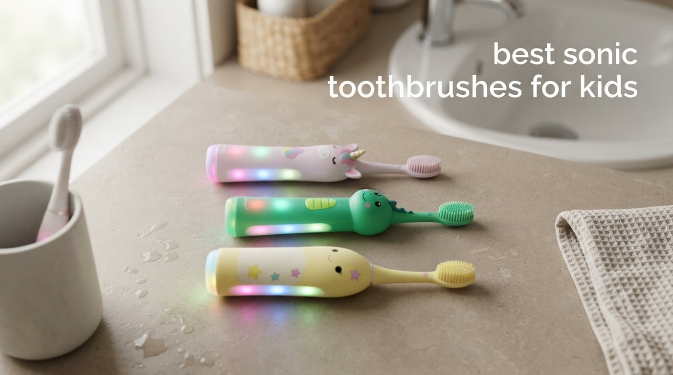 best sonic toothbrushes for kids