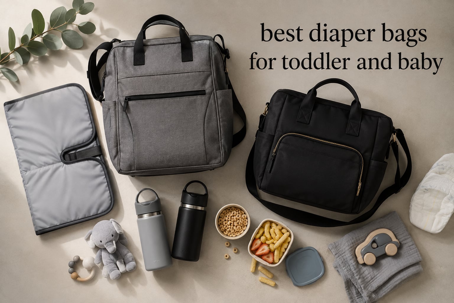 best diaper bags for toddler and baby