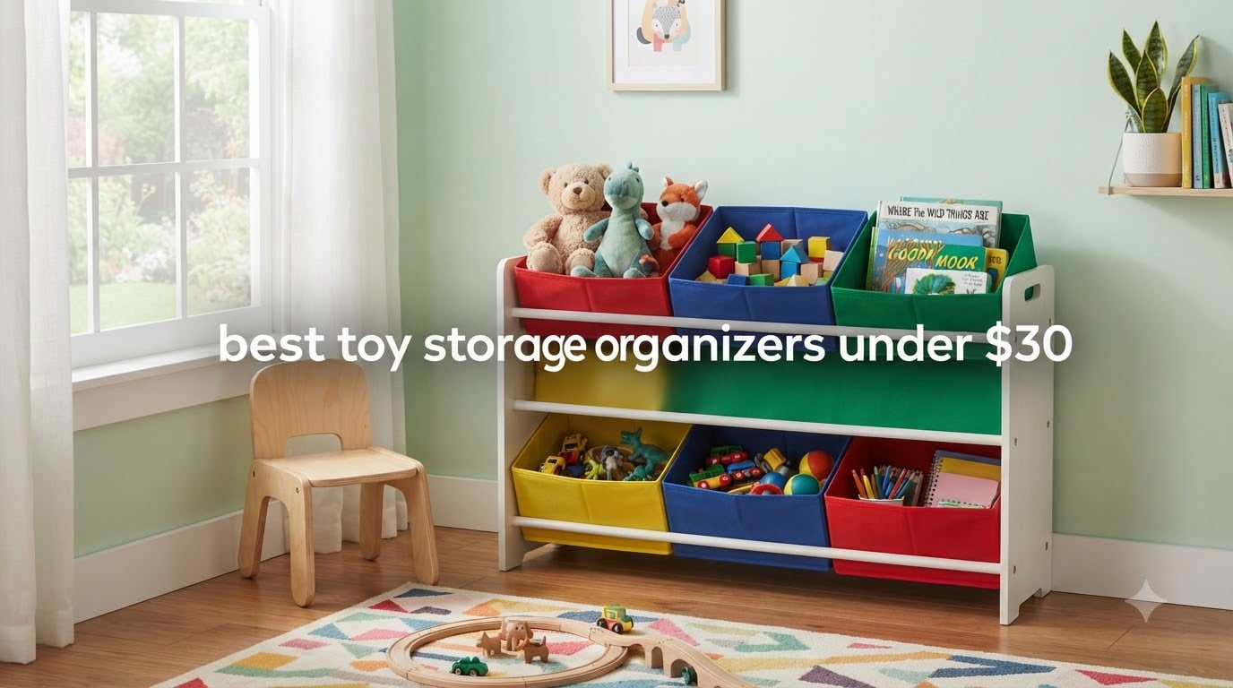 best toys storage organizers under $30