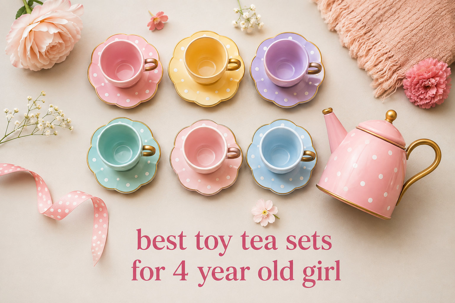 best toy tea sets for 4 year old girl