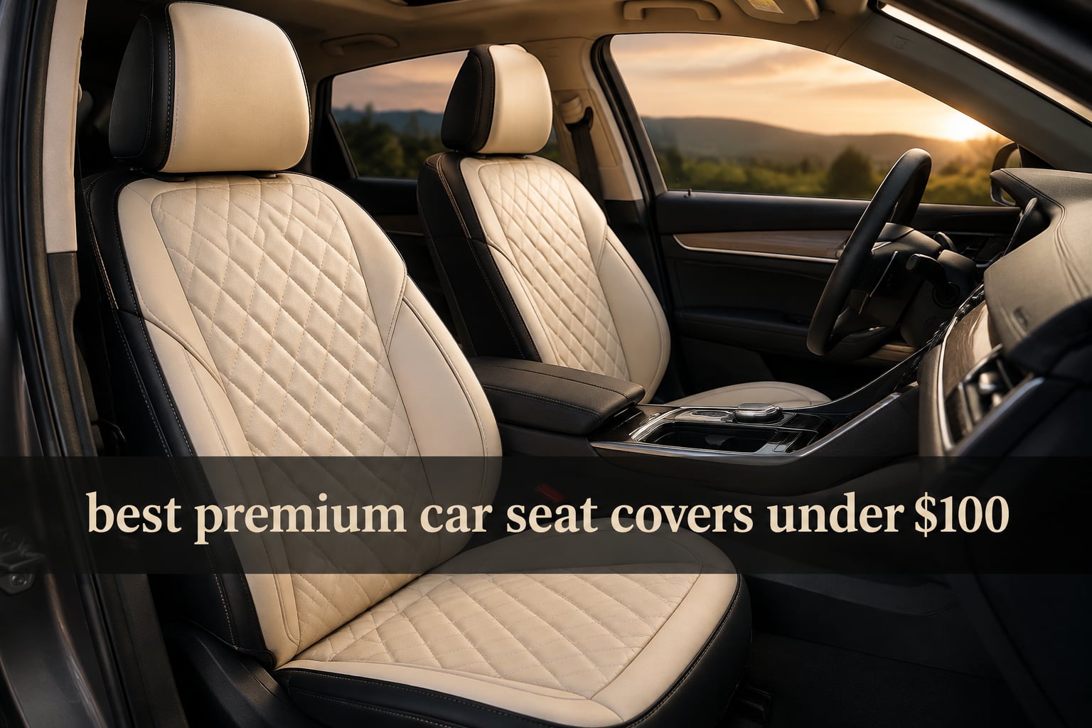 best premium car seat covers under $100