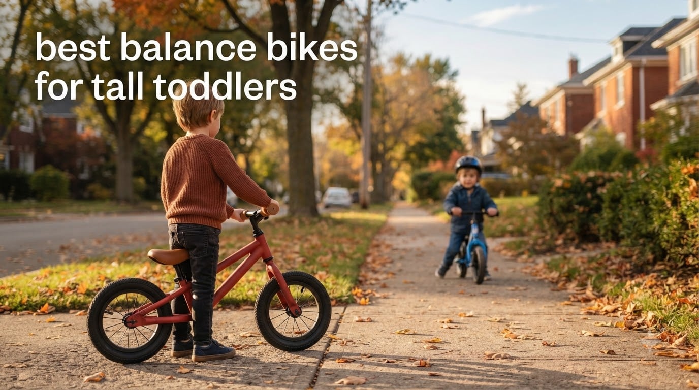 best balance bikes for tall toddlers