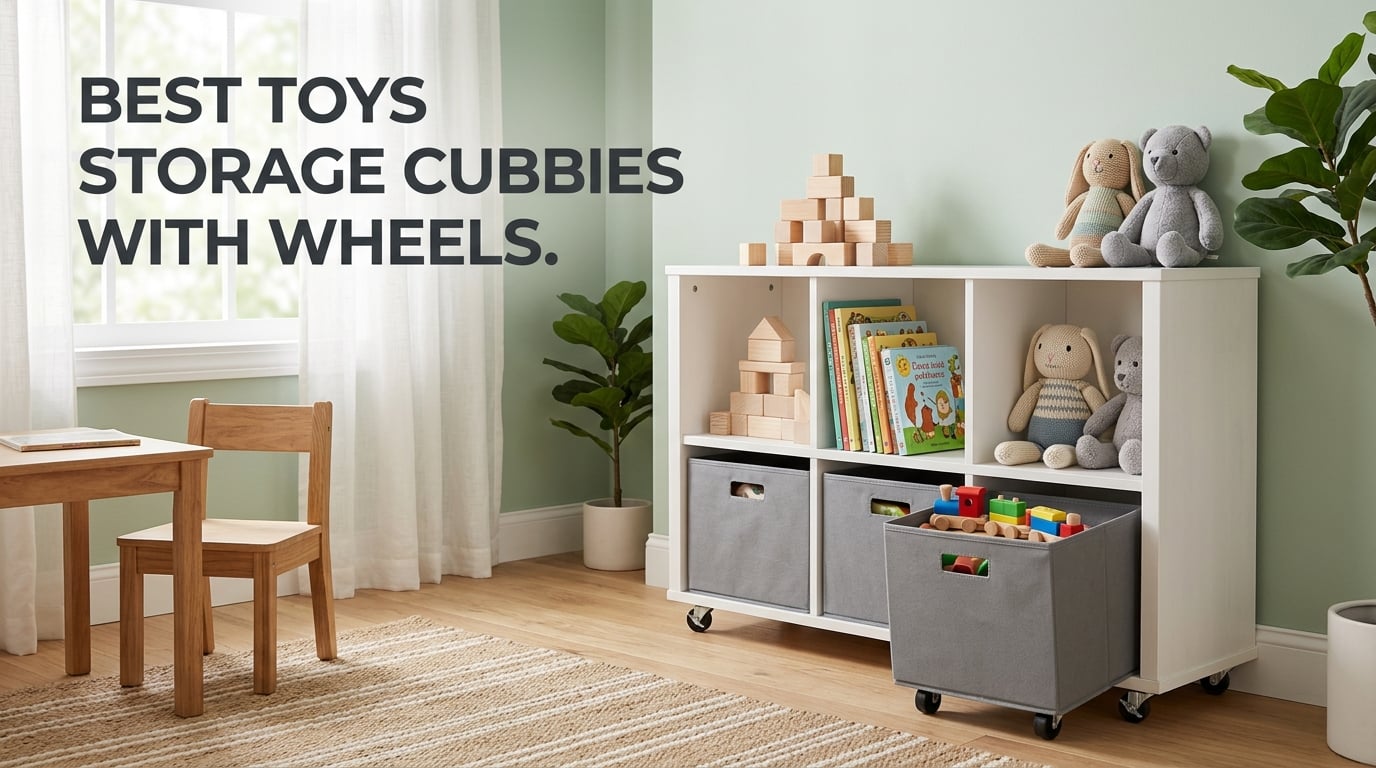 best toys storage cubbies with wheels