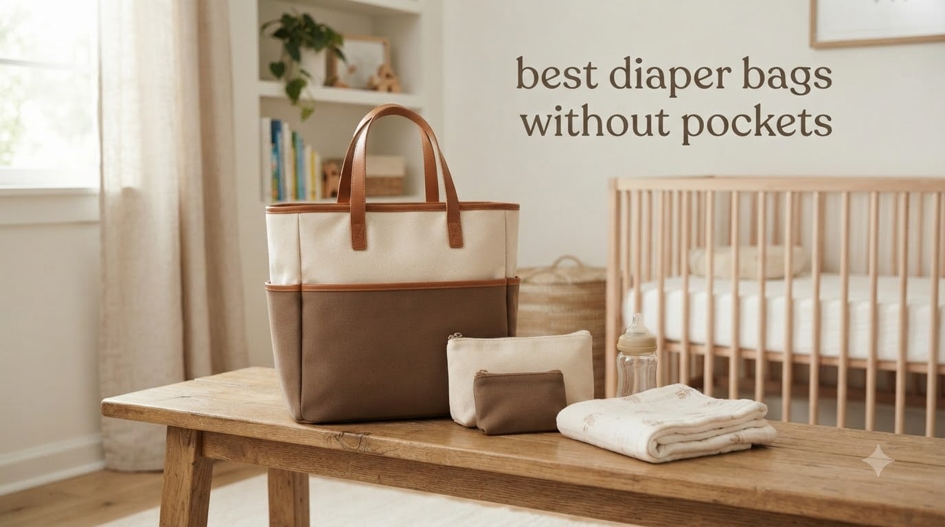 best diaper bags without pockets