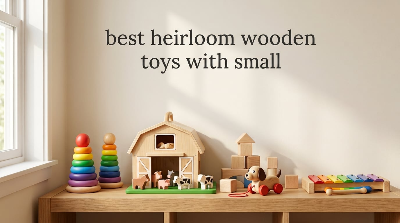best heirloom wooden toys with small