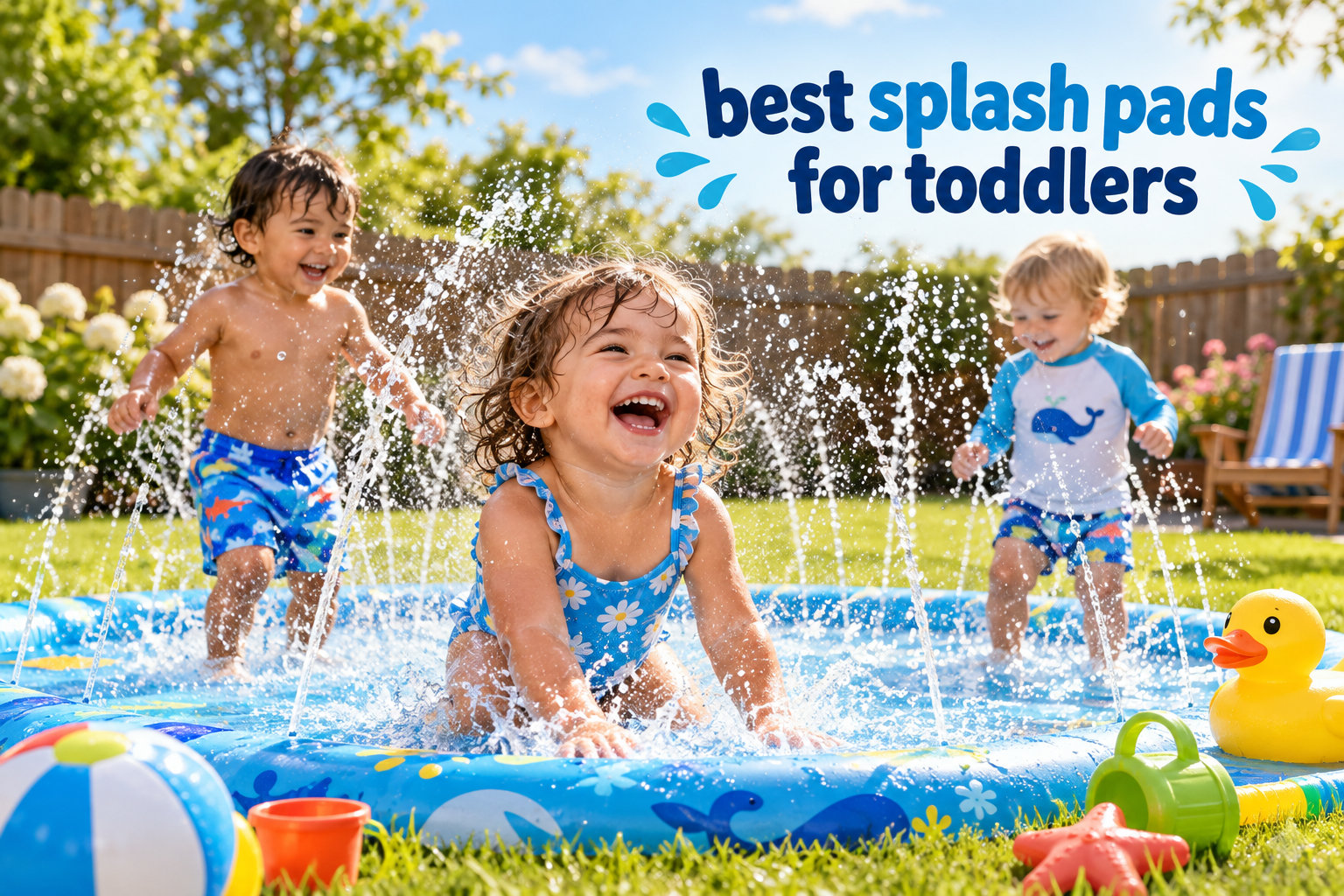 best splash pads for toddlers