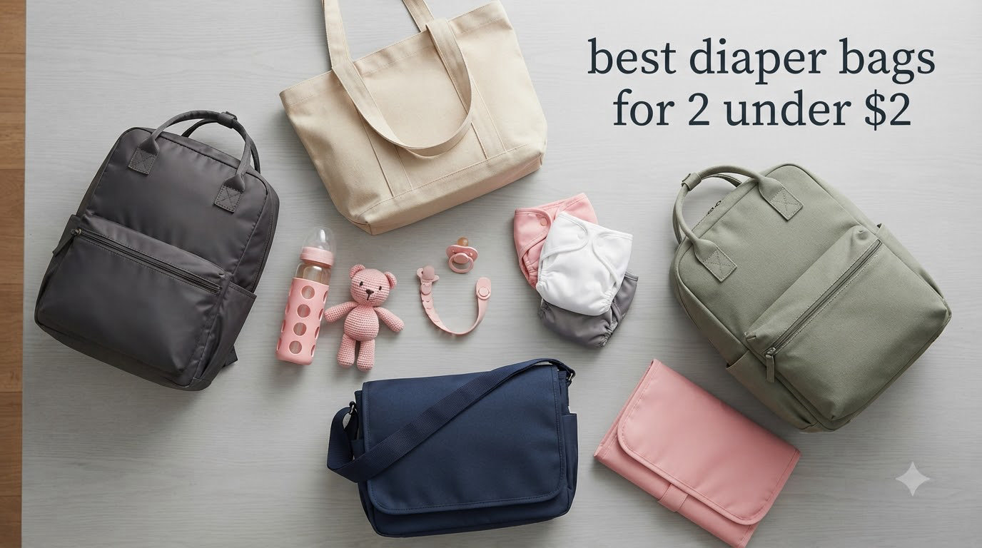 best diaper bags for 2 under $2