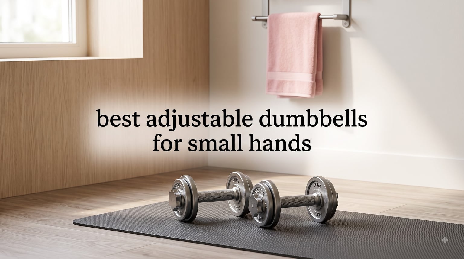 best adjustable dumbbells for small hands