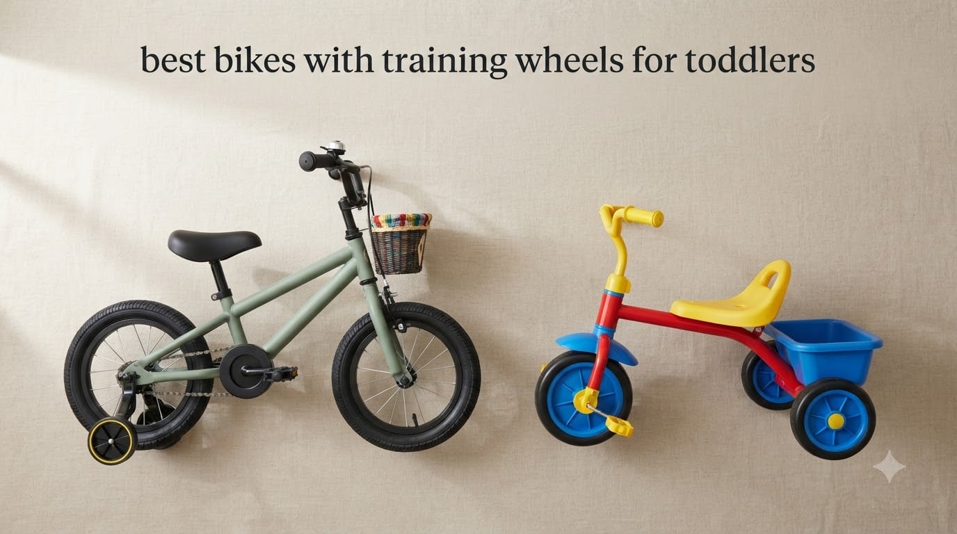 best bikes with training wheels for toddlers