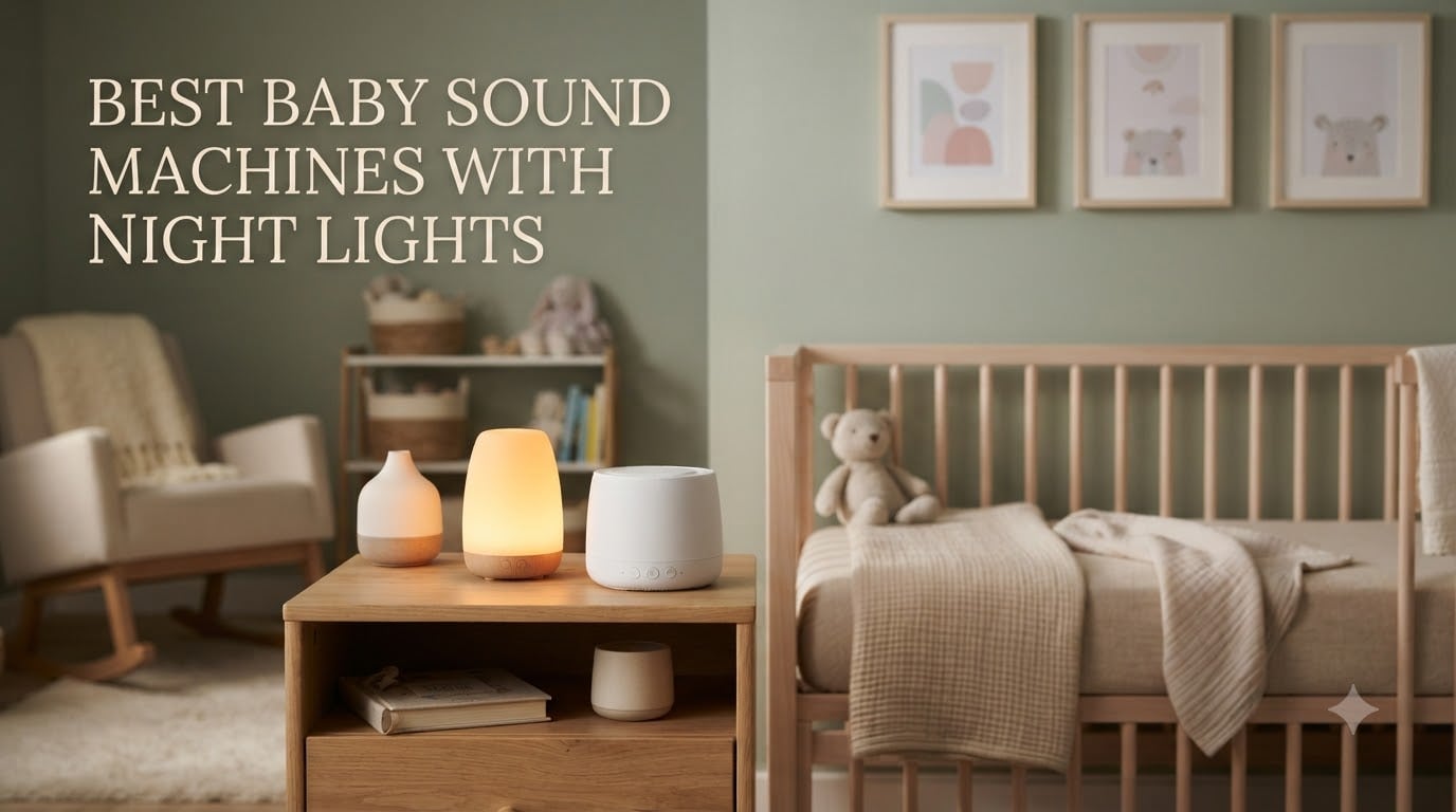 best baby sound machines with night lights