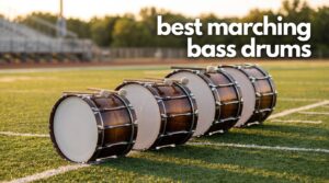 best marching bass drums