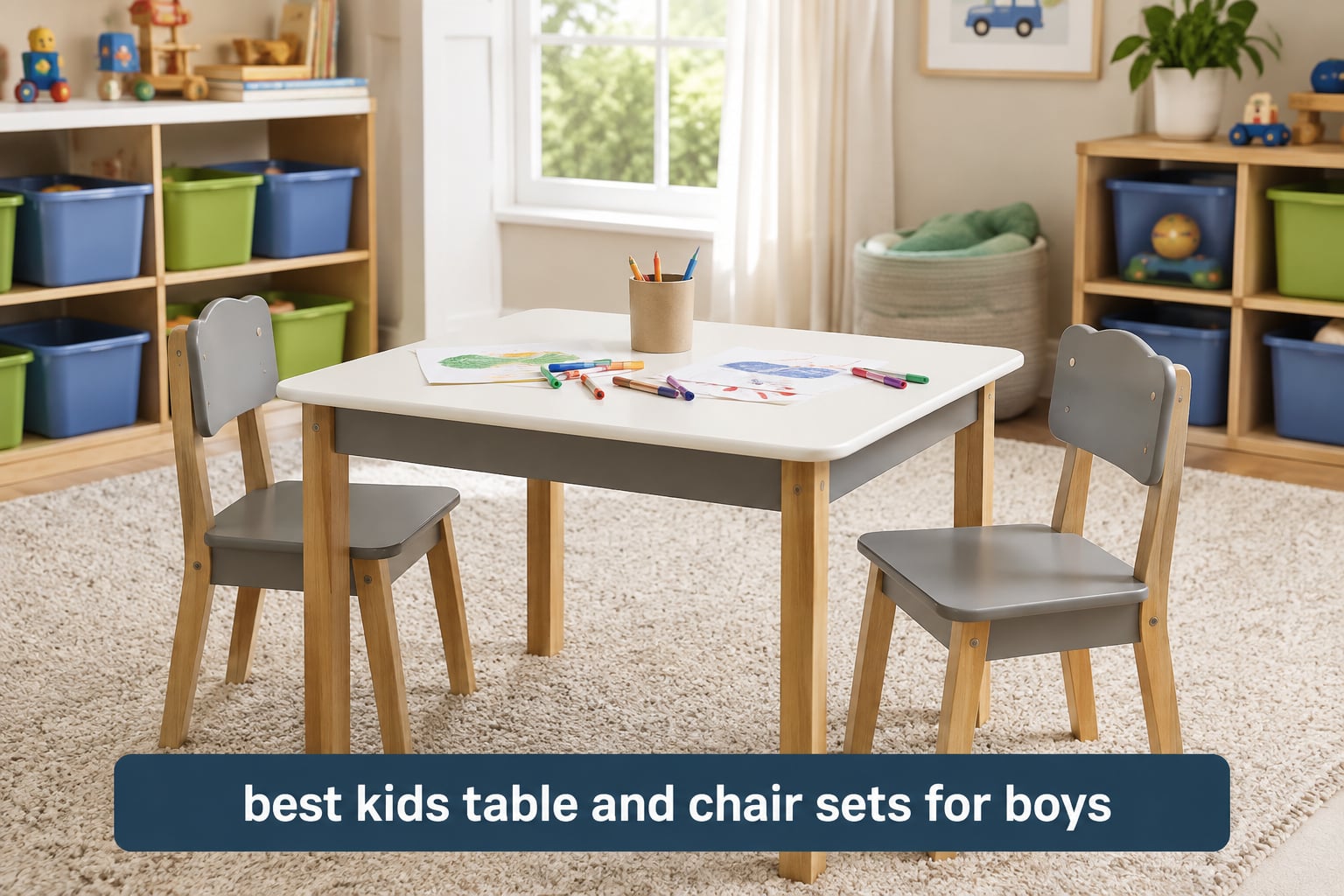 best kids table and chair sets for boys