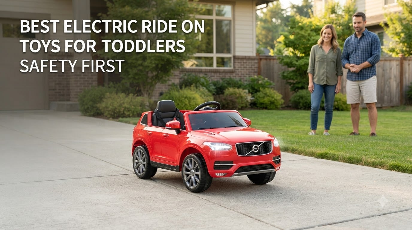 best electric ride on toys for toddlers safety first