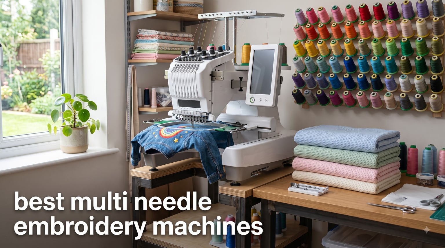 best multi needle embroidery machines
