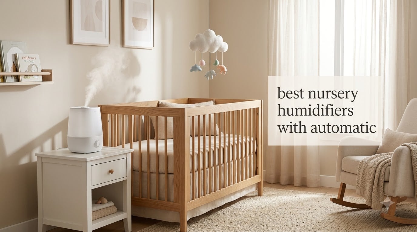 best nursery humidifiers with automatic