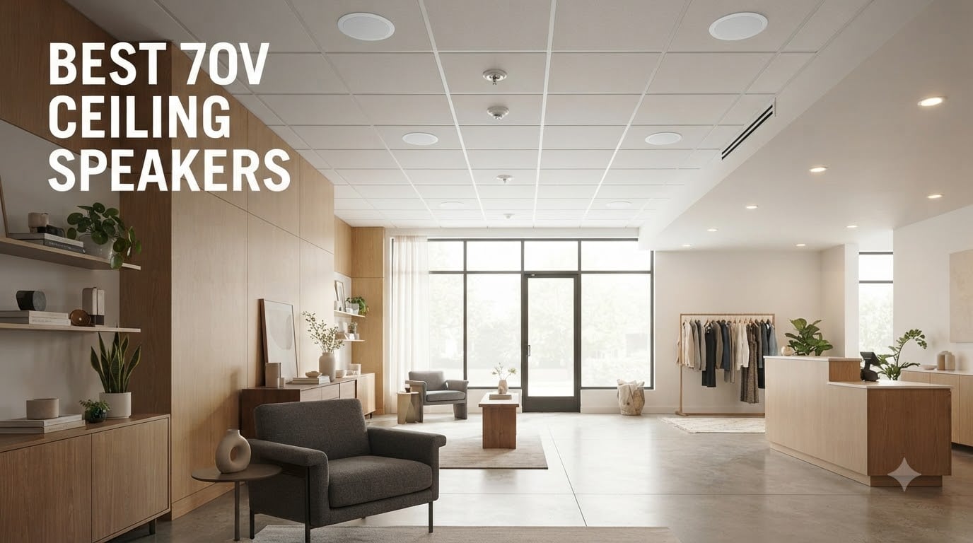 best 70v ceiling speakers
