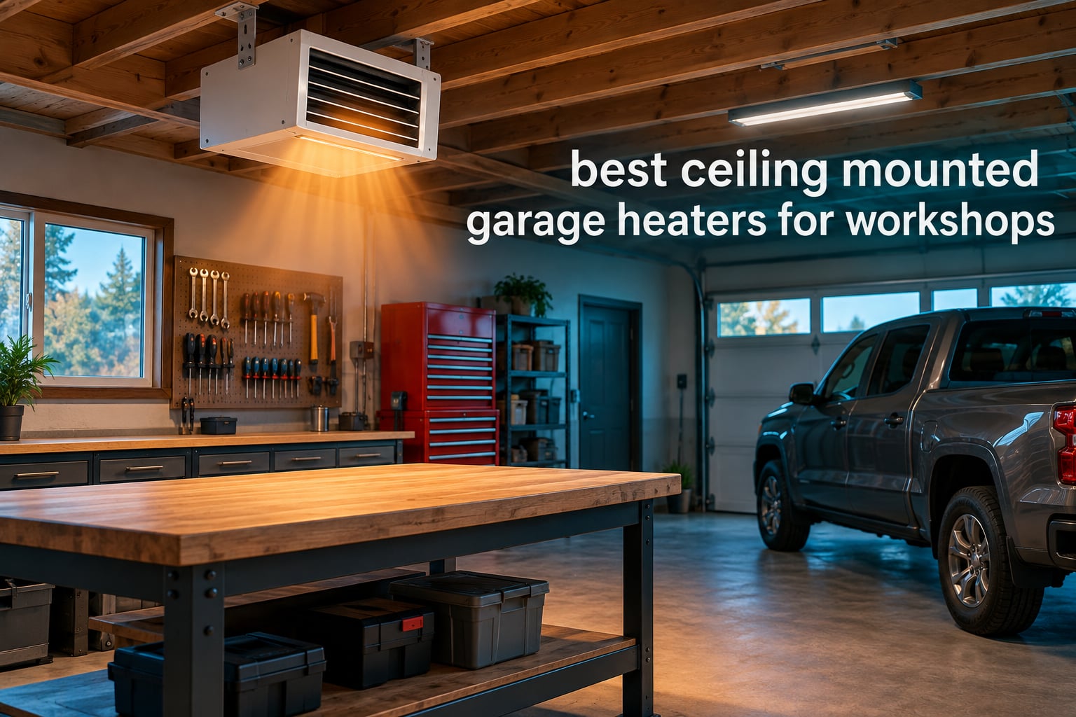 best ceiling mounted garage heaters for workshops
