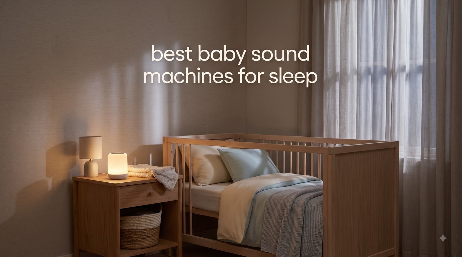 best baby sound machines for sleep