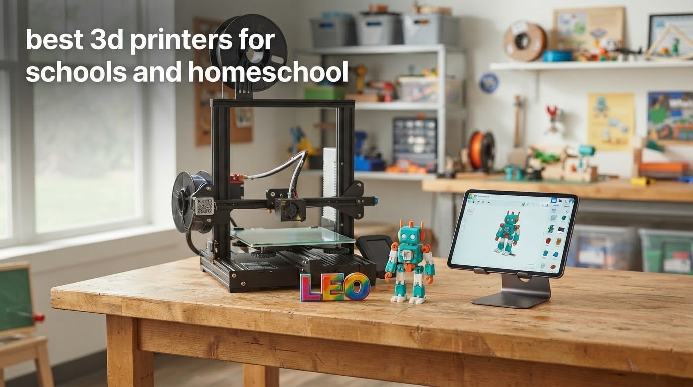 best 3d printers for schools and homeschool