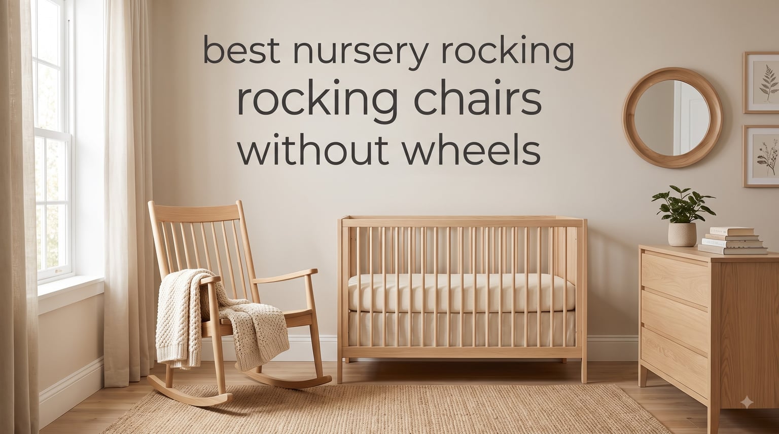 best nursery rocking chairs without wheels