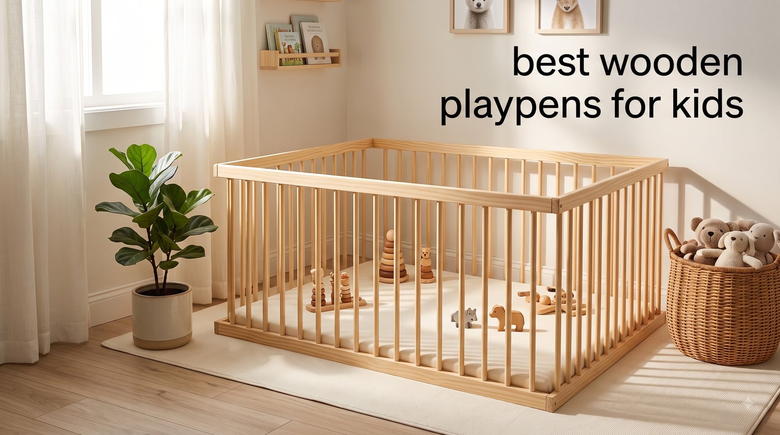 best wooden playpens for kids