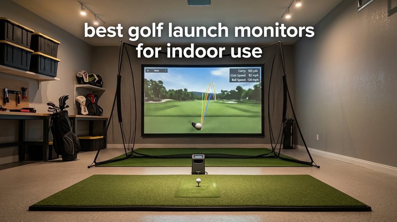 best golf launch monitors for indoor use