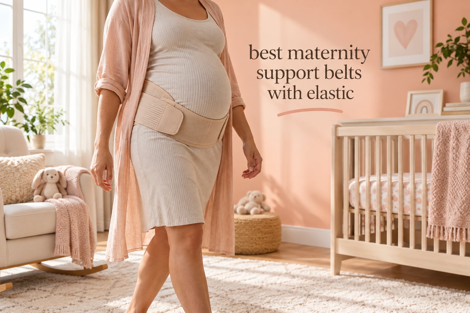 best maternity support belts with elastic