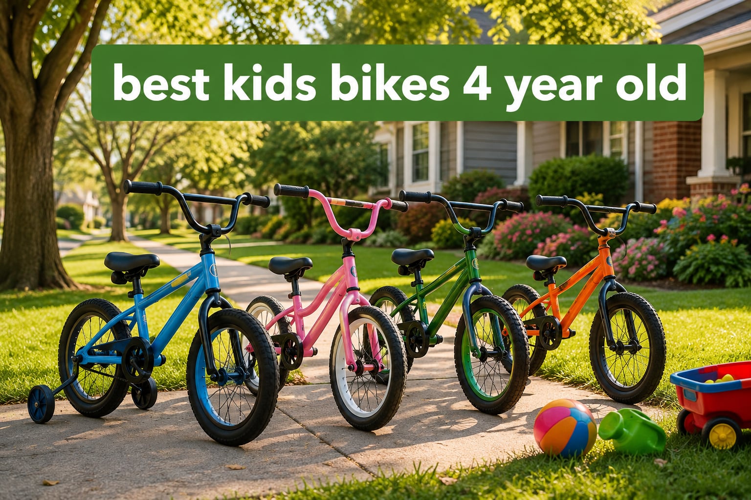 best kids bikes 4 year old