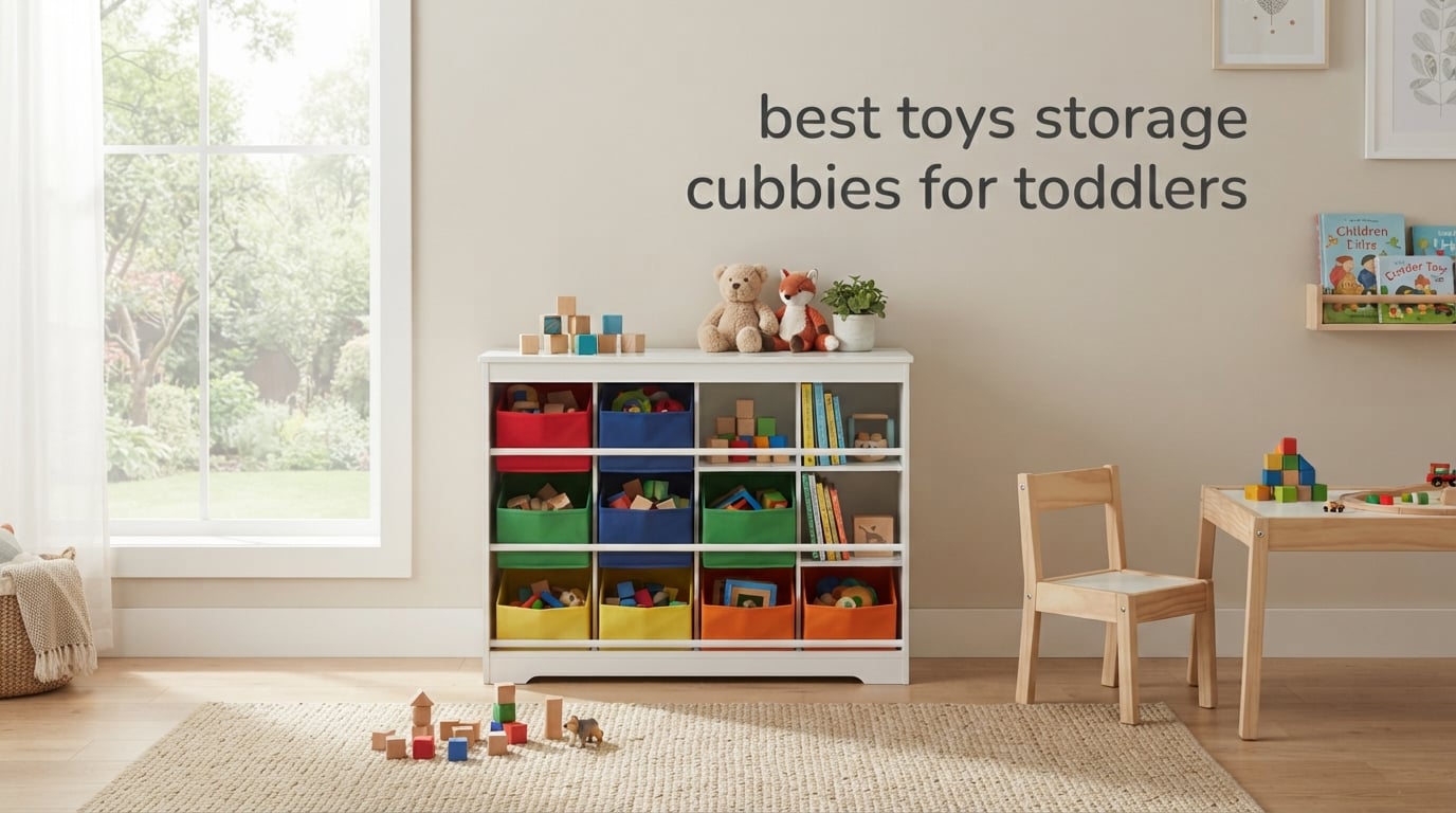 best toys storage cubbies for toddlers