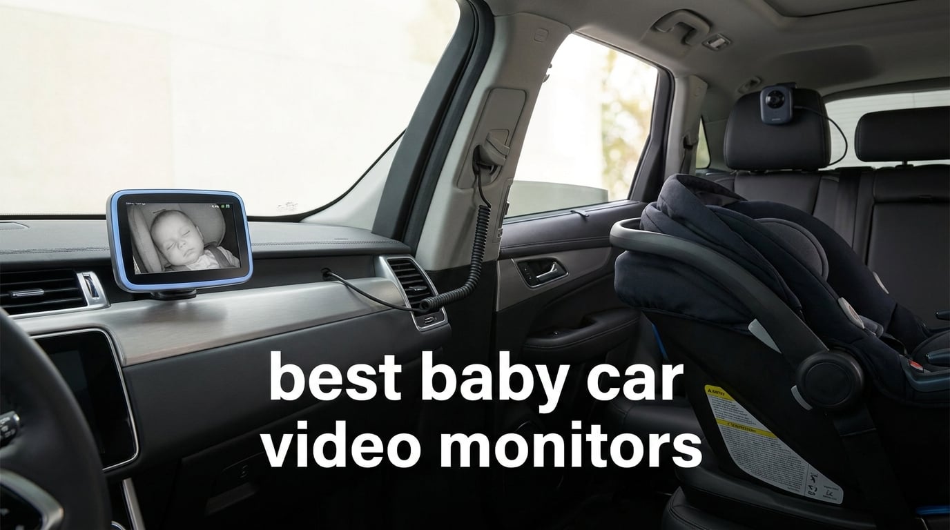 best baby car video monitors