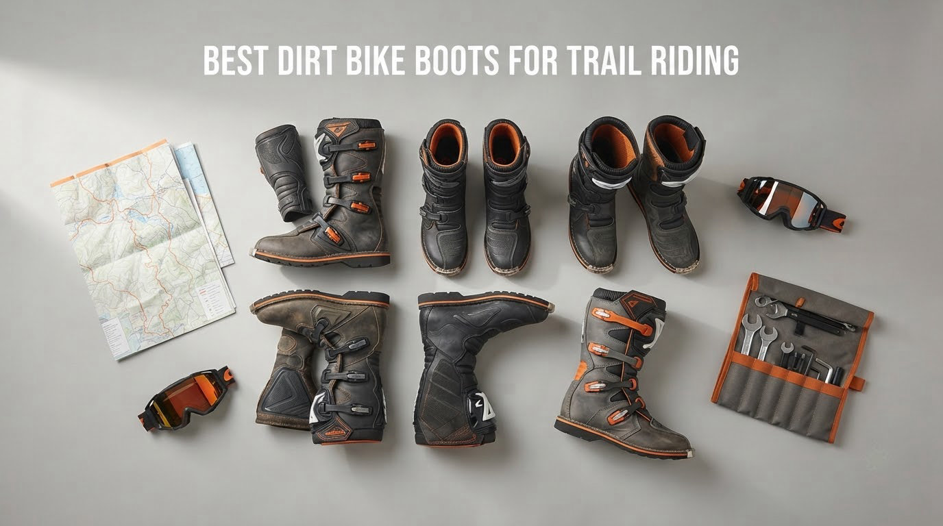 best dirt bike boots for trail riding