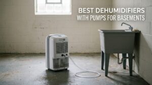 best dehumidifiers with pumps for basements
