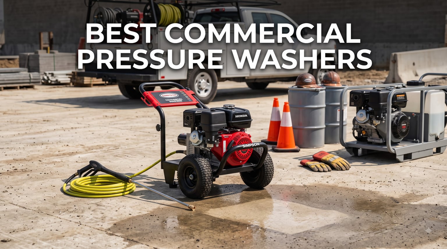 best commercial pressure washers