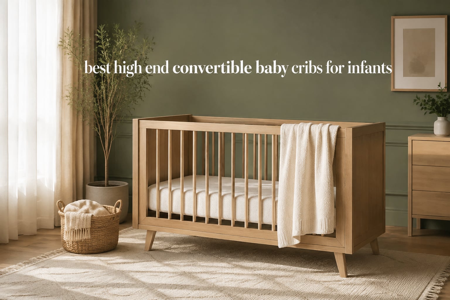 best high end convertible baby cribs for infants