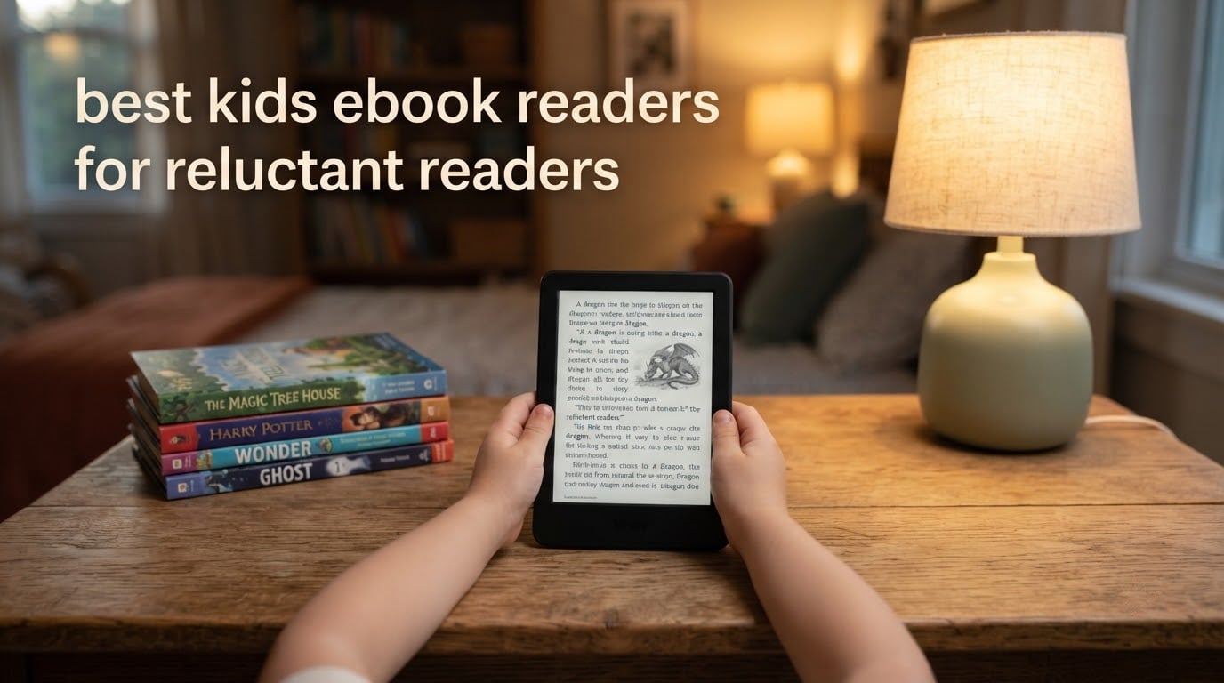 best kids ebook readers for reluctant readers
