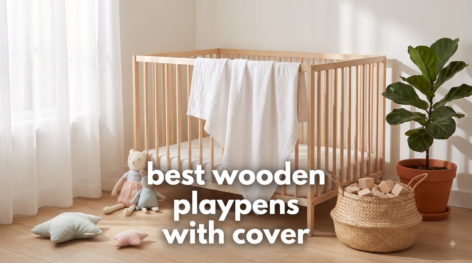 best wooden playpens with cover