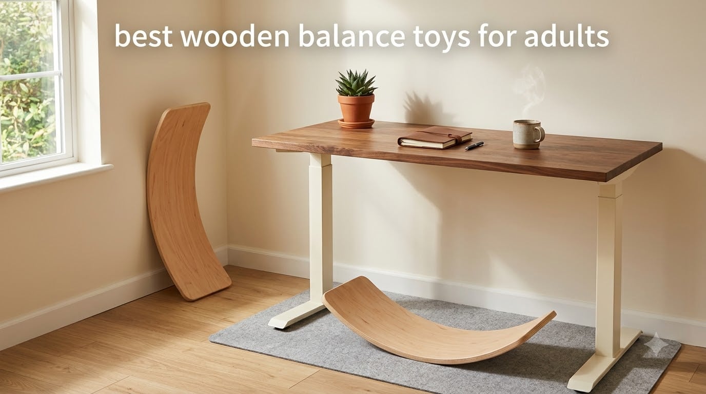 best wooden balance toys for adults