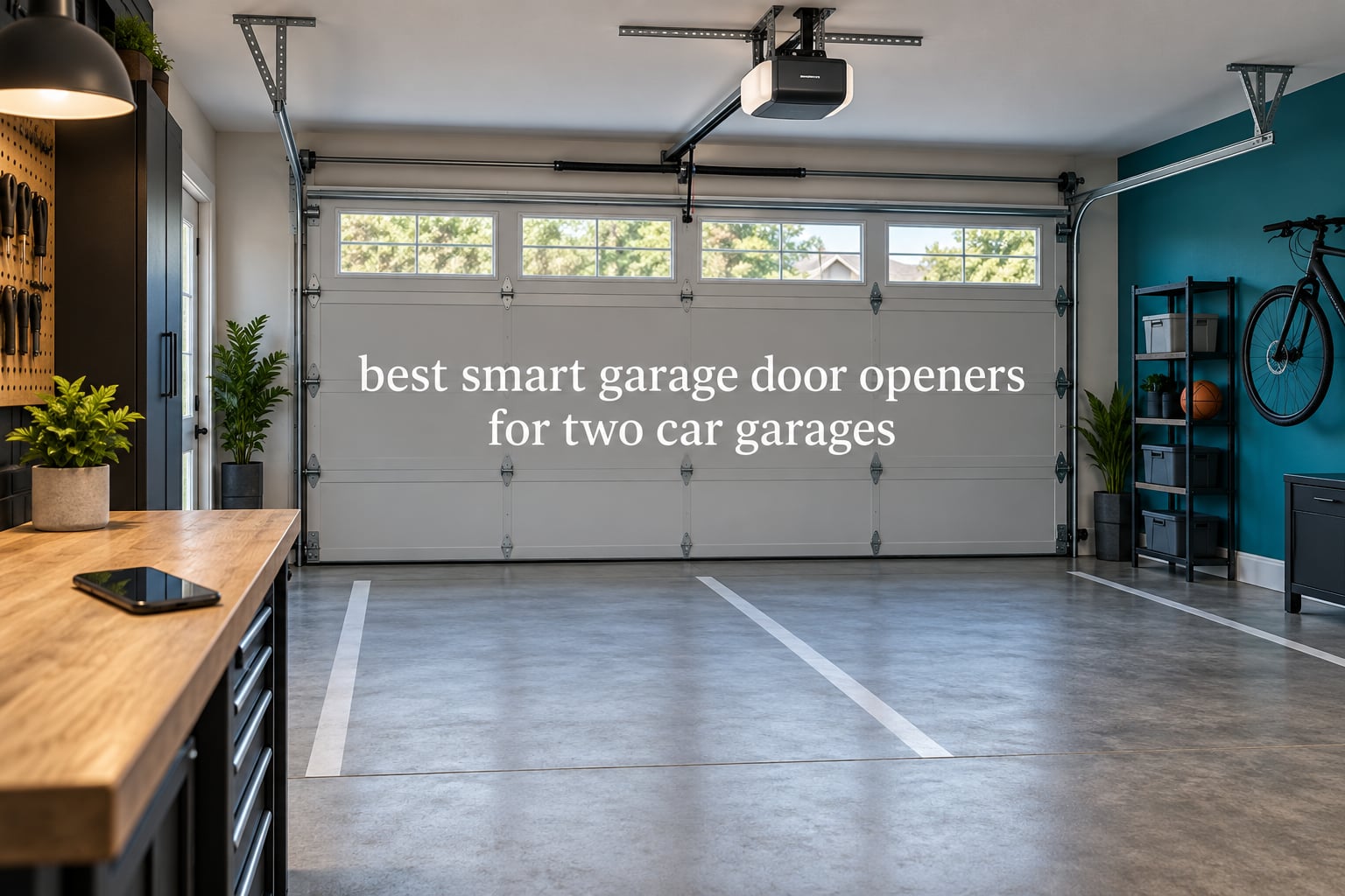 best smart garage door openers for two car garages