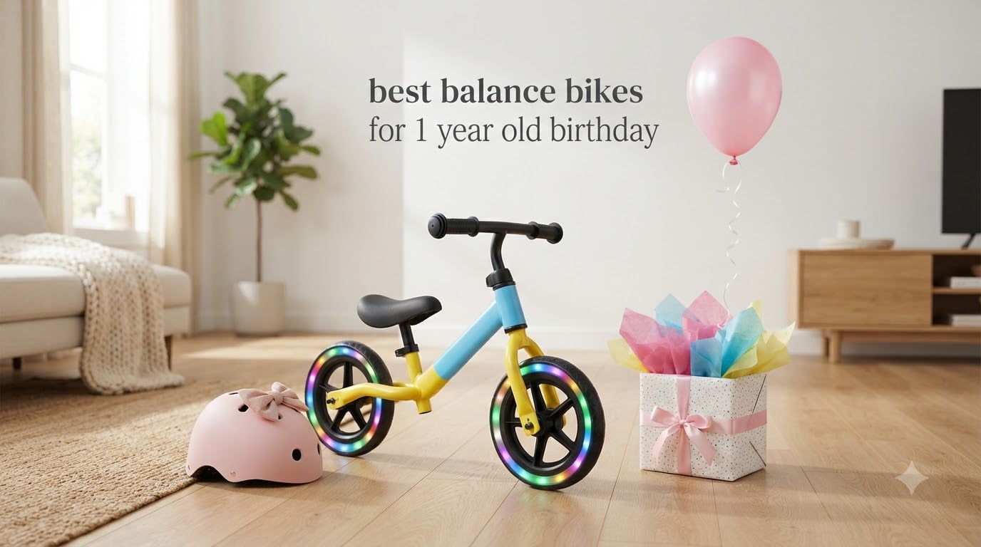 best balance bikes for 1 year old birthday