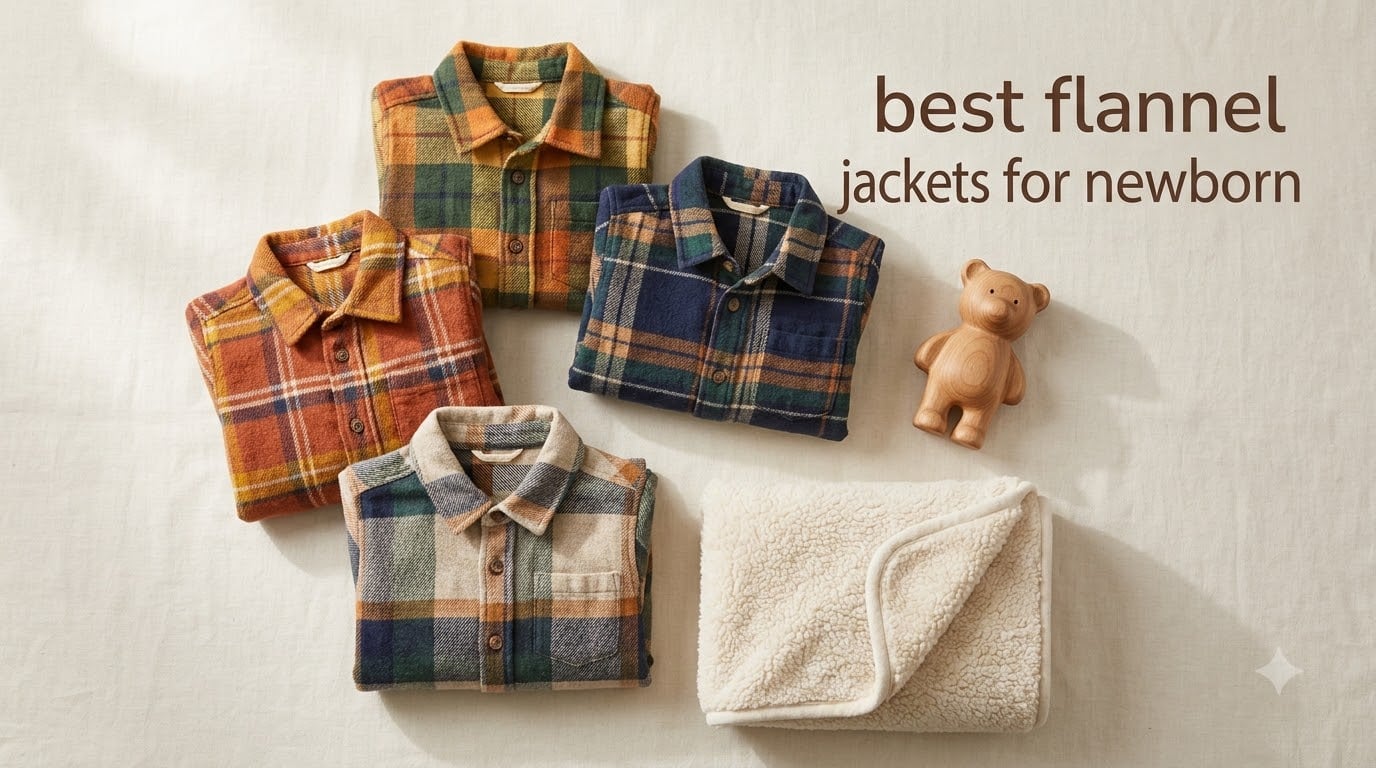 best flannel jackets for newborn