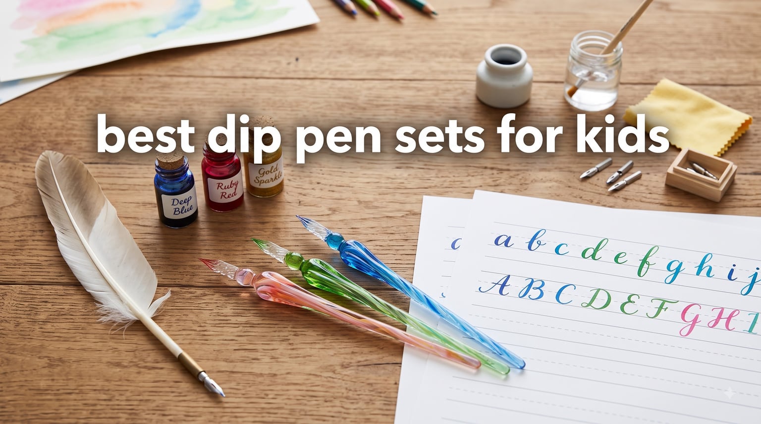 best dip pen sets for kids