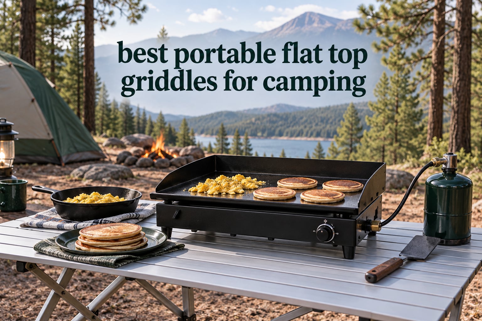 best portable flat top griddles for camping