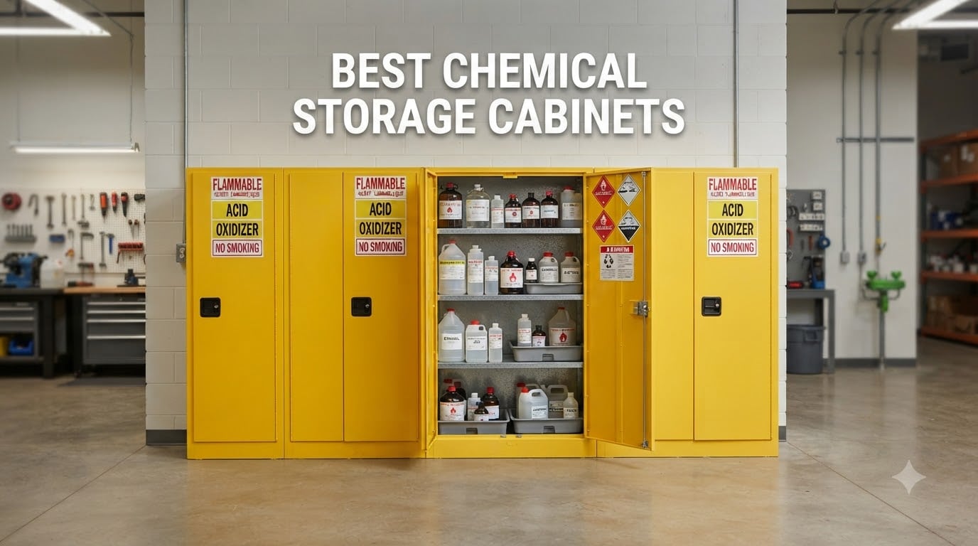 best chemical storage cabinets