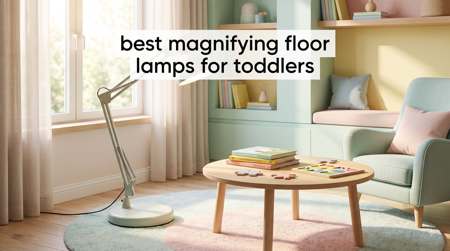 best magnifying floor lamps for toddlers
