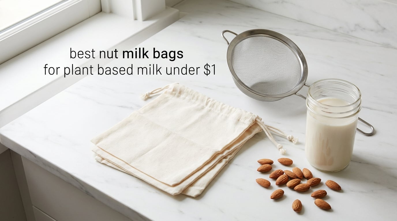 best nut milk bags for plant based milk under $1