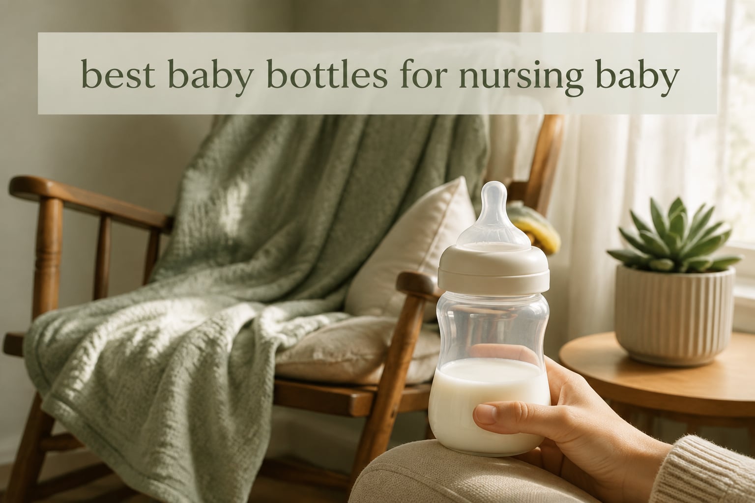 best baby bottles for nursing baby