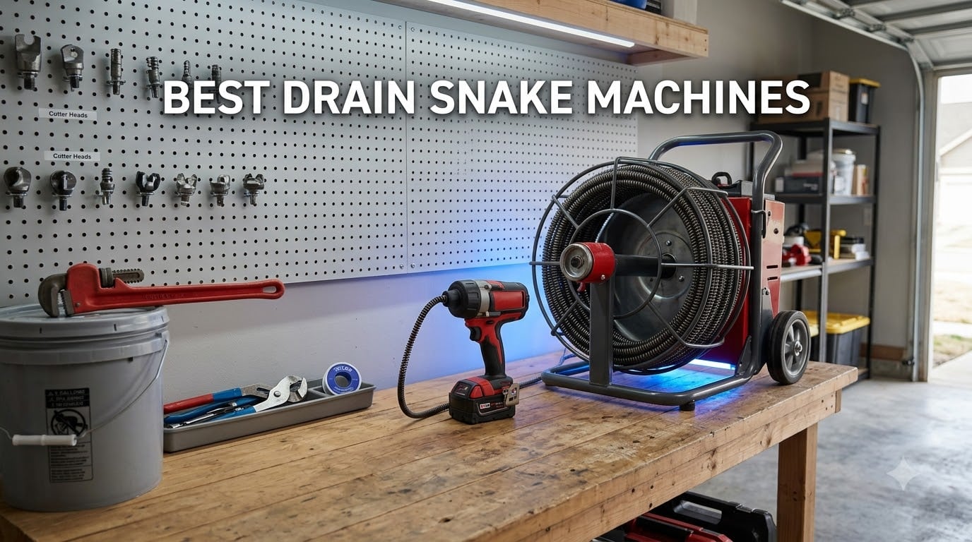 best drain snake machines