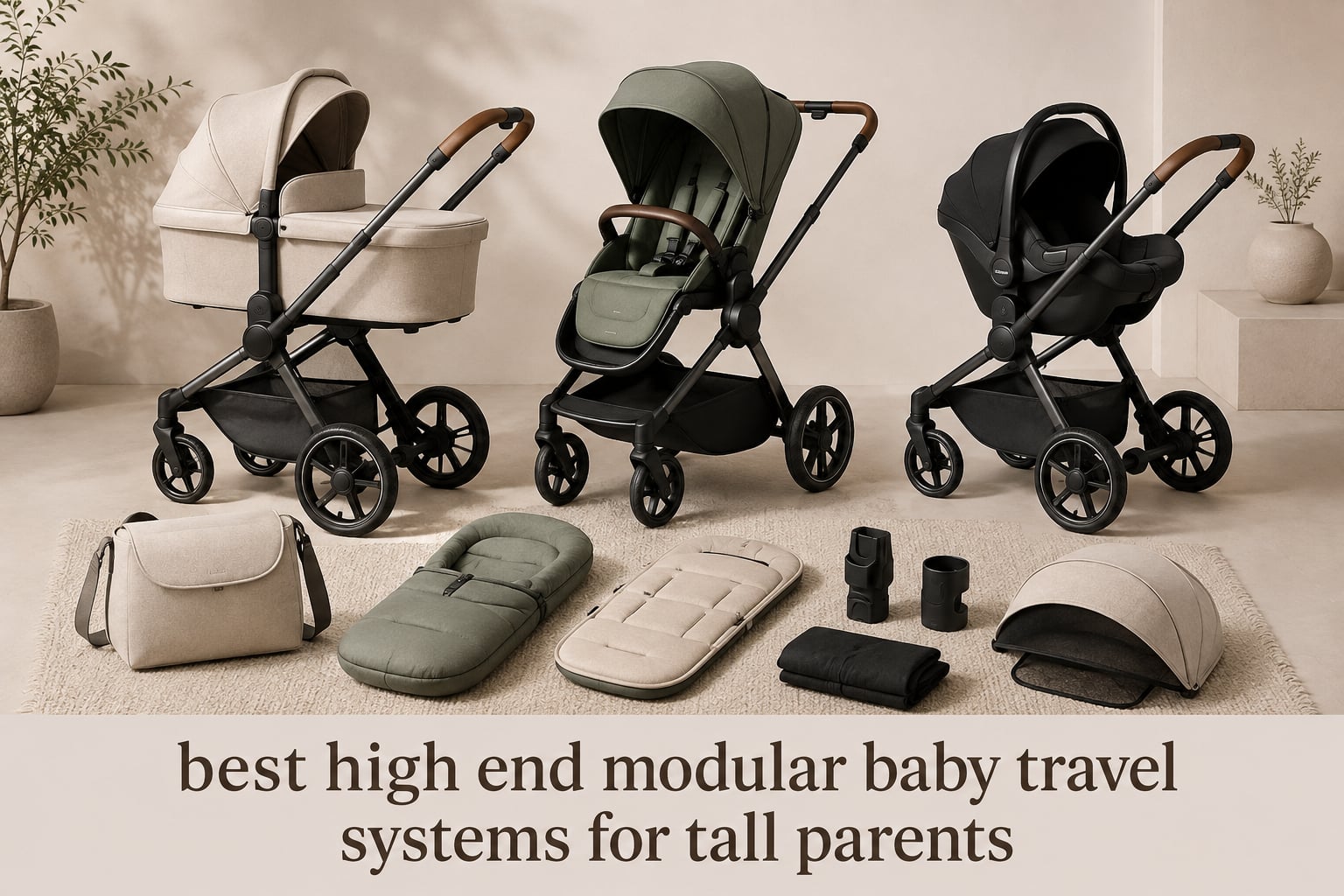 best high end modular baby travel systems for tall parents