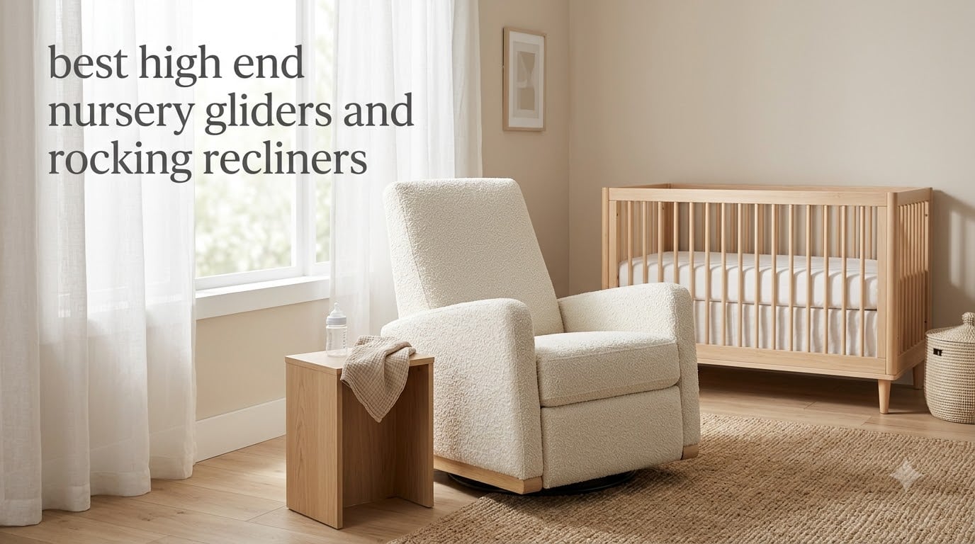 best high end nursery gliders and rocking recliners